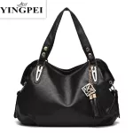NGPEI Women Bag Luxury Handbags Designer Vintage Ca Tote -Handle Women Mesger Bags Oulder SE WLET HI QUIT