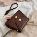 Stone Pattern PU Leather Crossbody Bags for Women SML Cross Body Brand Designer Lady Handbag Oulder Bags Luxury