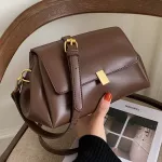 Autumn And Winter Totes New Trendy Net Red Texture Oulder Bag L-Match Crossbody Bags For Women Ca Brand Handbag