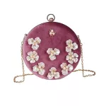 Women Round Bags Pu Leather Ell Ell Ell Ell Ell Pets Mesger Crossbor Bags Designer Single Oulder Diagon Round Bag