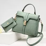 Smooza Women's Oulder Bags New Ca Large Capacity Handbags Fe Trendy Solid Cr Crossbody Meesger Bags