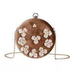 Women Round Bags Pu Leather Ell Ell Ell Ell Ell Pets Mesger Crossbor Bags Designer Single Oulder Diagon Round Bag