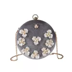 Women Round Bags Pu Leather Ell Ell Ell Ell Ell Pets Mesger Crossbor Bags Designer Single Oulder Diagon Round Bag