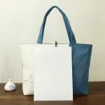 Chinese Style Flower Hand Painted Oulder Bag Cn Fabric Women Handbags Ng Bags Stitching Fe En Canvas Bag