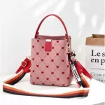 Luxury Handbag Women Bags Designer Ladies Large Capacity Bucet Bag For Women Heart-Sd Brdery Oulder Bags