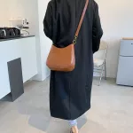 Hit Quailty Women's Oulder Bags Pu Leather Armpit Oulder Ses And Handbag Ladies Eelnt Clutch Tote Bags