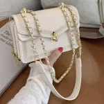 Luxury Designer Crossbody Bags For Women Brdery Thread Chains Oulder Bags Hi Quity Soft Ladies Mesger Bags