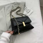 Hi Se Fe Sml Square Bag New Texture Mesger Bag Wern Style Chain Bag Luxury Oulder Bags Designer