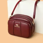 SML SES and Handbags Luxury Designer PU Leather Bags for Women Fe Crossbody Bag Hi Quity Bags