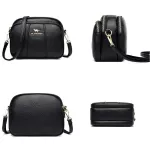 SML SES and Handbags Luxury Designer PU Leather Bags for Women Fe Crossbody Bag Hi Quity Bags