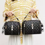 LyaneFu Designer Bags Famous Brand Women Bags Pu Leather Tote SE and Handbags for Ladies Oulder Bag with Loc