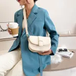 Vintage Crossbody Bag Fe Artifici Leather Oulder Bag Sml Youth Women Daily Bag Brown Lit Waterproof