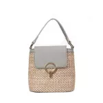 Hotsell Mmer Rattan Oudler Bag Handmade Beach Bag Women Wen Bucet Bag Ins-Free Iing