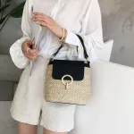 Hotsell Mmer Rattan Oudler Bag Handmade Beach Bag Women Wen Bucet Bag Ins-Free Iing