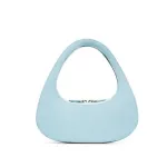 [BXX] Women New Trangle SML Round Bag Goose Egg Bag Bag PU Leather Flap Personity L-Match Tide 18A1464