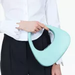 [BXX] Women New Trangle SML Round Bag Goose Egg Bag Bag PU Leather Flap Personity L-Match Tide 18A1464