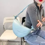 Medium Ca Moon Oulder Bags Women Spring MMER Beach Oulder Bags Pu Leather Handbag SE Branded Designer