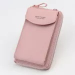 Jin Women Phone Crossbody Bag Pu Leather Mini Oulder Mesger Bag Large Capacity Travel Portable CN SE Card Pouch