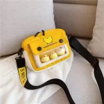 New Women Transparent Bags Cute Chic SML Square Bag Oulder Crossbody Bag Handbag SAC A Main Fme