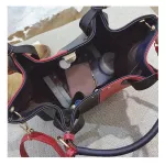 Amberler Women Pu Leather Handbags Large Capacity Tote Bags Ladies Oulder Bag Vintage Fe Crossbody Bags For Women