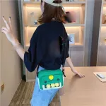 New Women Transparent Bags Cute Chic SML Square Bag Oulder Crossbody Bag Handbag SAC A Main Fme