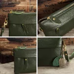 Designer Genuine Leather Sml Oulder Bags Ca Ning Party Clutch Women's Handbags Fe Envelope Crossbody Women Bag