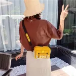 New Women Transparent Bags Cute Chic SML Square Bag Oulder Crossbody Bag Handbag SAC A Main Fme