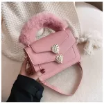Elnt Fe H Tote Bag New Hi Quity Pu Leather Women's Designer Handbag Chain Oulder Mesger Bag