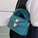 ELNT FE H Tote Bag New Hi Quity Pu Leather Women's Designer Handbag Chain Oulder Mesger Bag