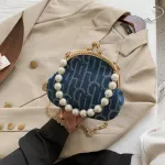 Sml Chain Pu Leather Crossbody Bags Women Designer Oulder Handbags Winter Branded Women's Outlet Hand Bag