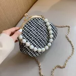 Sml Chain Pu Leather Crossbody Bags Women Designer Oulder Handbags Winter Branded Women's Outlet Hand Bag