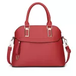 New Pu Leather Solid Cr Oulder Handbag Handbag Oulder Mesger Bag Ell Bag