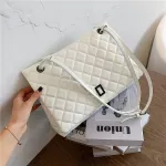 Yl Lattice Large Tote Bag New Hi Quity Pu Leather Women's Designer Handbag Hi Capacity Oulder Mesger Bag