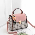 Flap Designer Handbags Ladies Mesger Bags with L BUCLE NEW PU Leather Women Oulder Clutch Crossbody Bags Fe