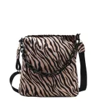 Homade Pattern Cloth Bag -Hop Personity Underarm Oulder Mesger Bag Pard Print Niche Cross Bag Fe bag