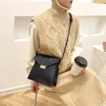 B Sml Square Flap Crossbody Bags For Women L-Match Cr Loc Sg Handbag Ladys Luxury Leather Oulder Bag