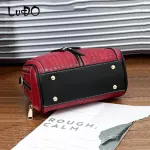 Lucdo Luxury Stone Pattern Women's Handbag Designer Oulder Mesger Bag Ladies Pu Leather Ell Bag Bolsos Mujer Sac