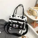 Lely Multifunction Handbags Teenage Girls Transparent Hit Cr Sol Oulder Bag Portable Fe Clear Women Mesger Bag