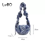 CN PLEY PATTERN PRINTING HOBO BAG GYPSY HIIE PLEated Belt Cute SG MESGER BAG FE TENGER YUTH BOHIAN BOHO