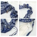 CN PLEY PATTERN PRINTING HOBO BAG GYPSY HIIE PLEated Belt Cute SG MESGER BAG FE TENGER YUTH BOHIAN BOHO