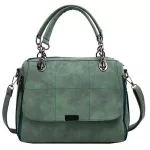 Matte Women Handbag Scrub Fe Oulder Bags Large Capacity Matcha N Pu Leather Lady Totes Boston Bag