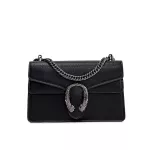 Women Bag New Girls Oulder Bag Pu Leather Retro Bag Chain Sml Square Bag Wild Mesger Bag