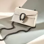 Women Bag New Girls Oulder Bag Pu Leather Retro Bag Chain Sml Square Bag Wild Mesger Bag