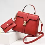 Smooza Women's Oulder Bags New Ca Large Capacity Handbags Fe Trendy Solid Cr Crossbody Mesger Bags