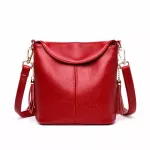 Women Leather Handbags Hi Quity Vintage Soft Leather Oulder Bag Fe Sac Crossbody Bags For Women Mesger Bag New