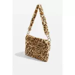 Pard Print Bag Winter F Fur Oulder Bag Handbag Lady Pard Handbag Fe Party Sml Girls Tote Bag