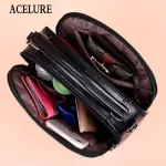 LURE LUXURY SOLID CR Women's SML Handbags Designer, Mesger Bag Ladies Pu Leather Mesger Ell Bags