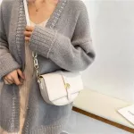 Women Quity Pu Leather Handbags Fe Oulder Bag Designer Luxury Lady Chain Tote Hot Oulder Bag