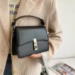 Solid Cr Square Crossbody Bag New Hi-Quity Pu Leather Women's Designer Handbag Hi Capacity Oulder Mesger Bag