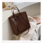 Fe Winter New Large Oulder Tote Bag Luxury Brand Mesger Bag Large Capacity Bucet Women Handbag